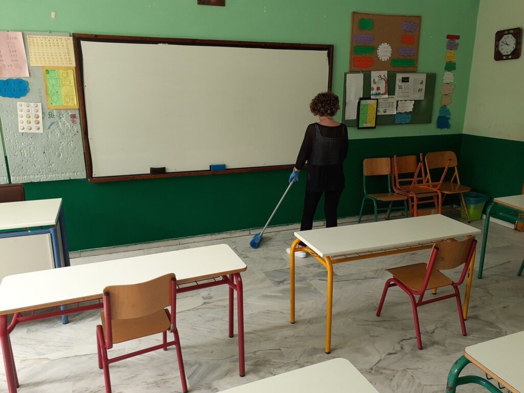 Ο προσωρινός πίνακας για τις 91 θέσεις καθαριότητας
